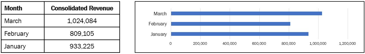 Monthly Revenue