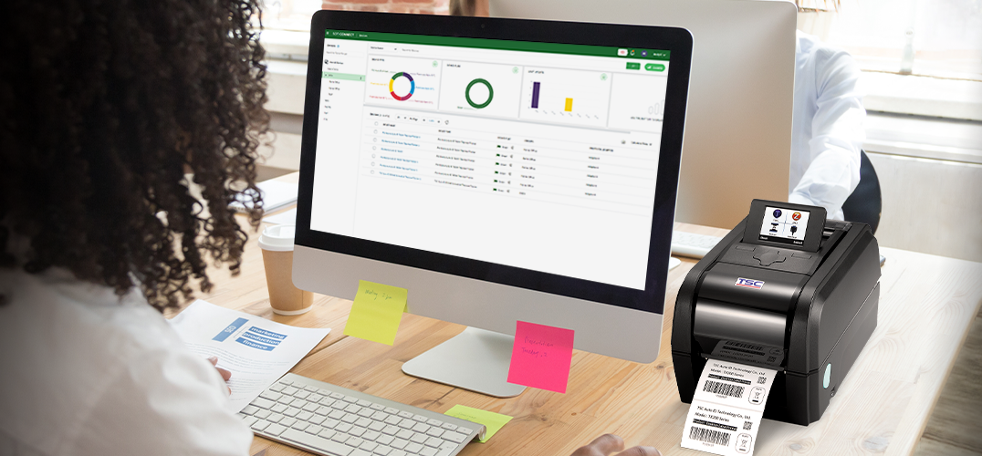 Our Durable TX Series Desktop Barcode Printers Offer Enhanced Features and Remote Printer Management with SOTI Connect
