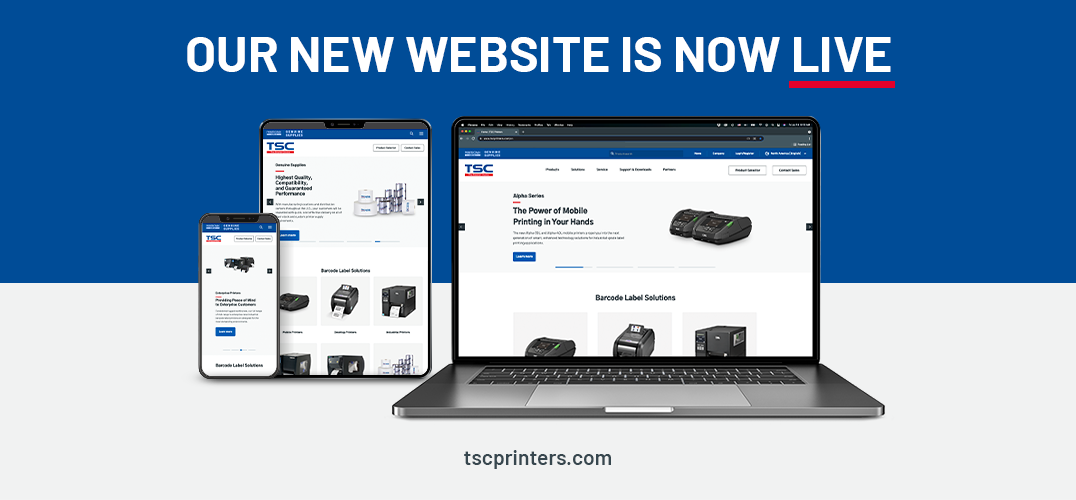 Nuevo sitio web: TSCPrinters.com: centraliza los recursos sobre las impresoras TSC, las impresoras de identificación automática Printronix y los consumibles originales en un solo punto de contacto