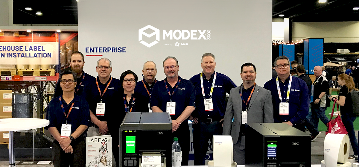 Our Full Lineup of Thermal Printer and Warehouse Label Solutions Met with Enthusiasm at MODEX 2022