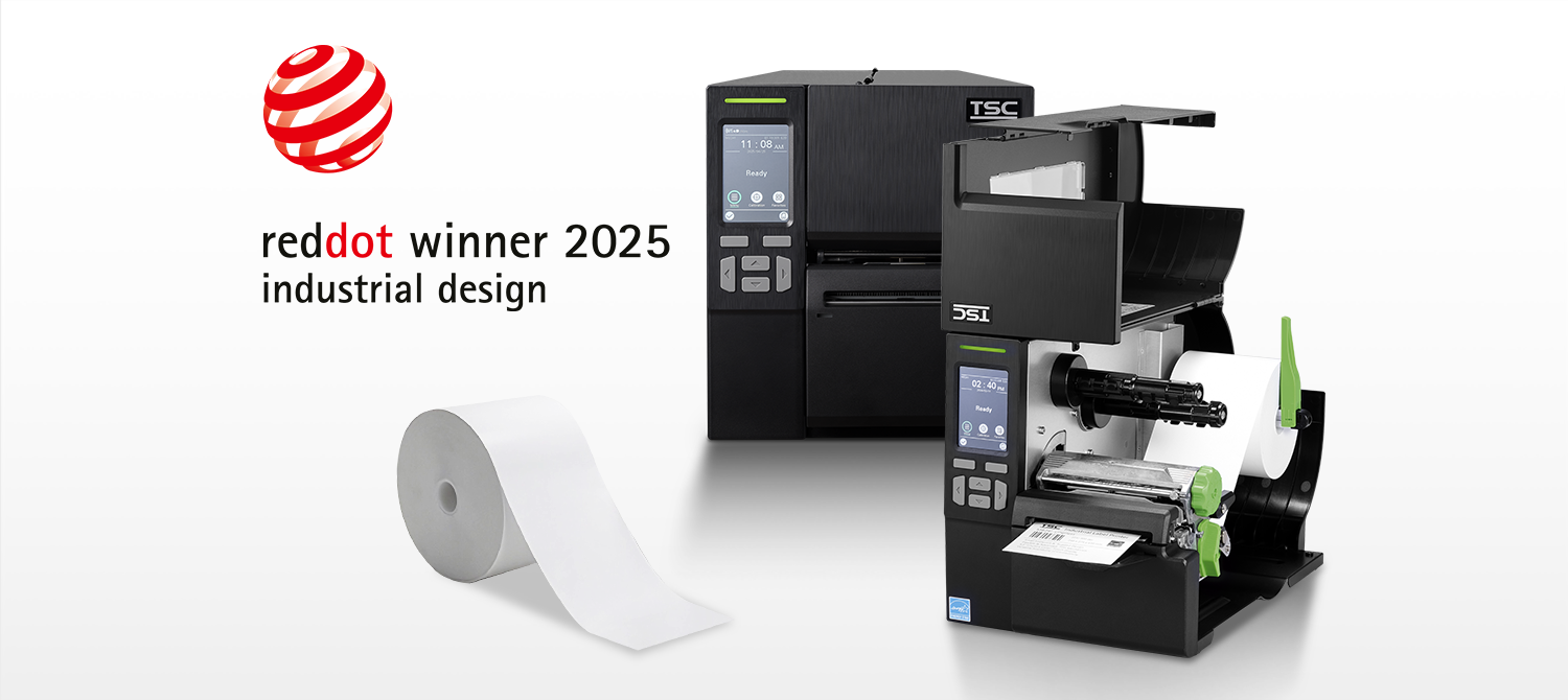La impresora linerless TSC Auto ID serie MB241 gana el premio Red Dot Award por su etiquetado industrial eficiente La impresora linerless TSC Auto ID serie MB241 gana el premio Red Dot Award por su etiquetado industrial eficiente