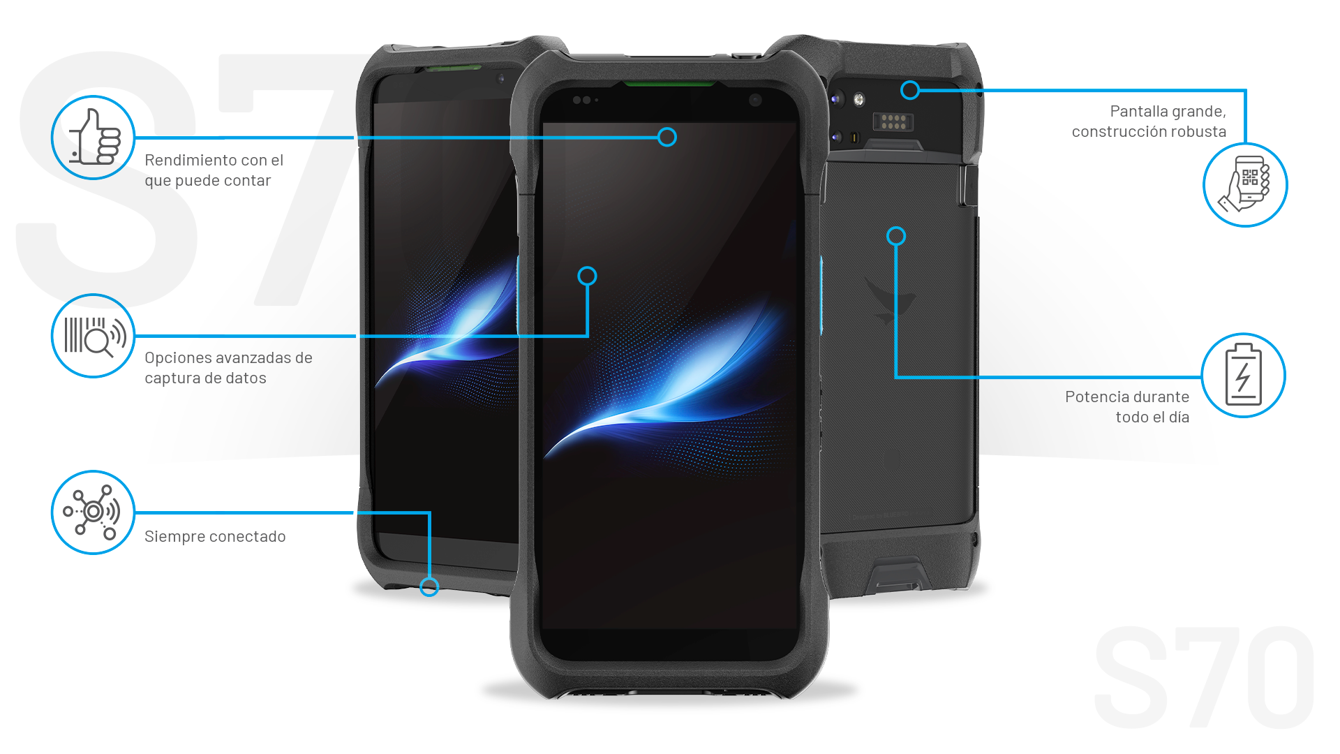 S70 Bluebird Rugged Handhelds For Logistics