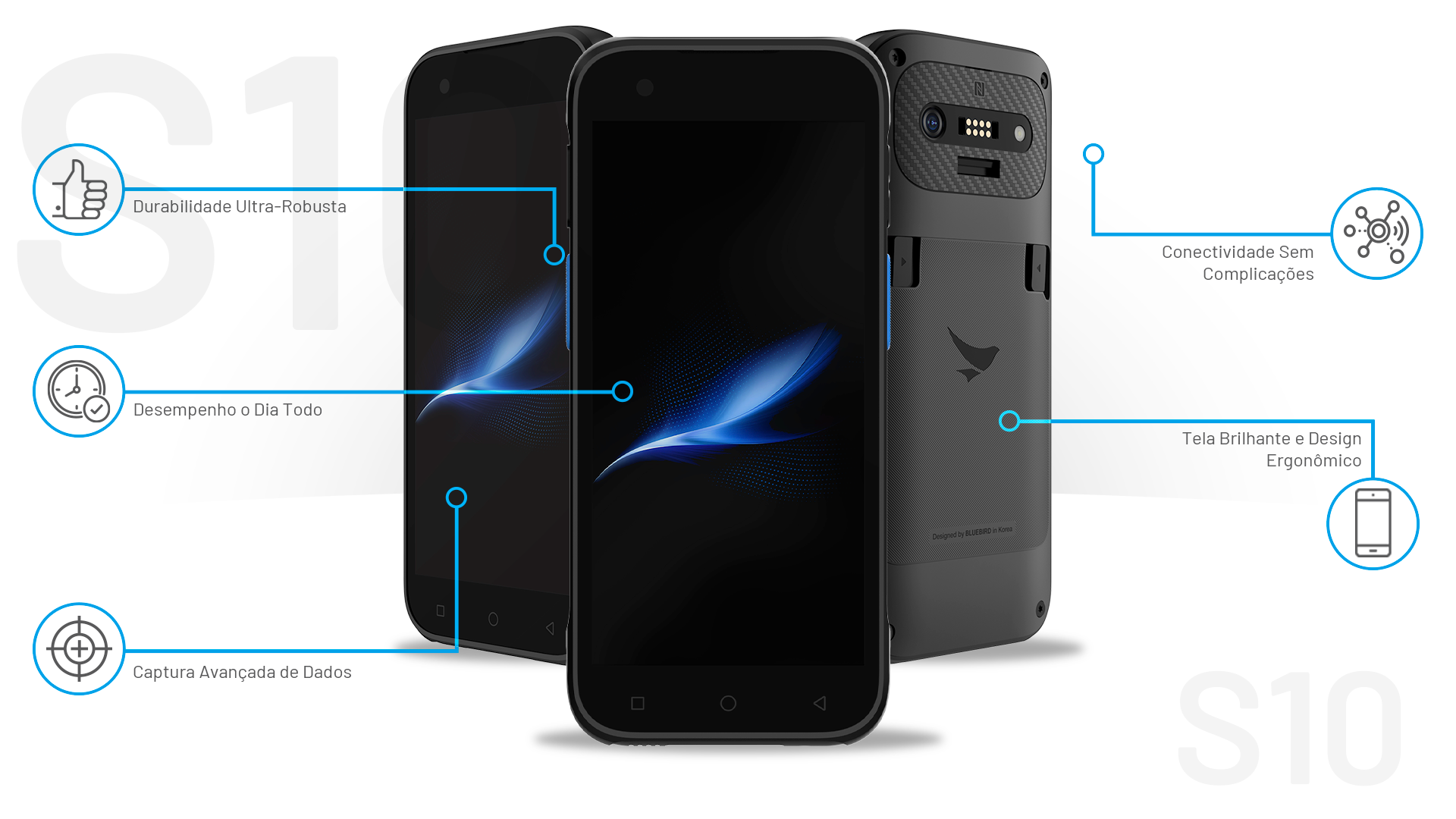 S10 Bluebird Rugged Handhelds For Retail