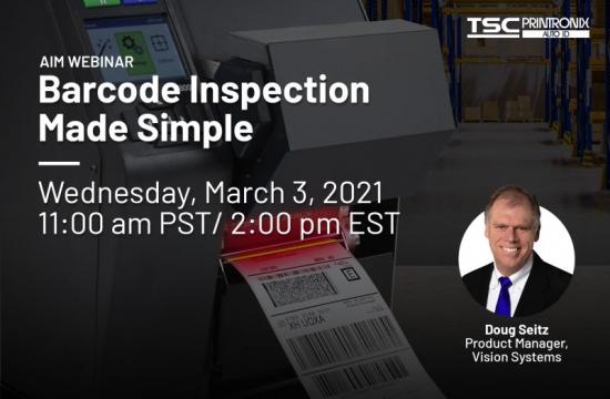 Webinar: Barcode Inspection Made Simple