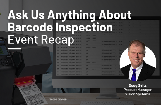 Aprenda todo sobre la inspección de códigos de barras de nuestro experto, Doug Seitz