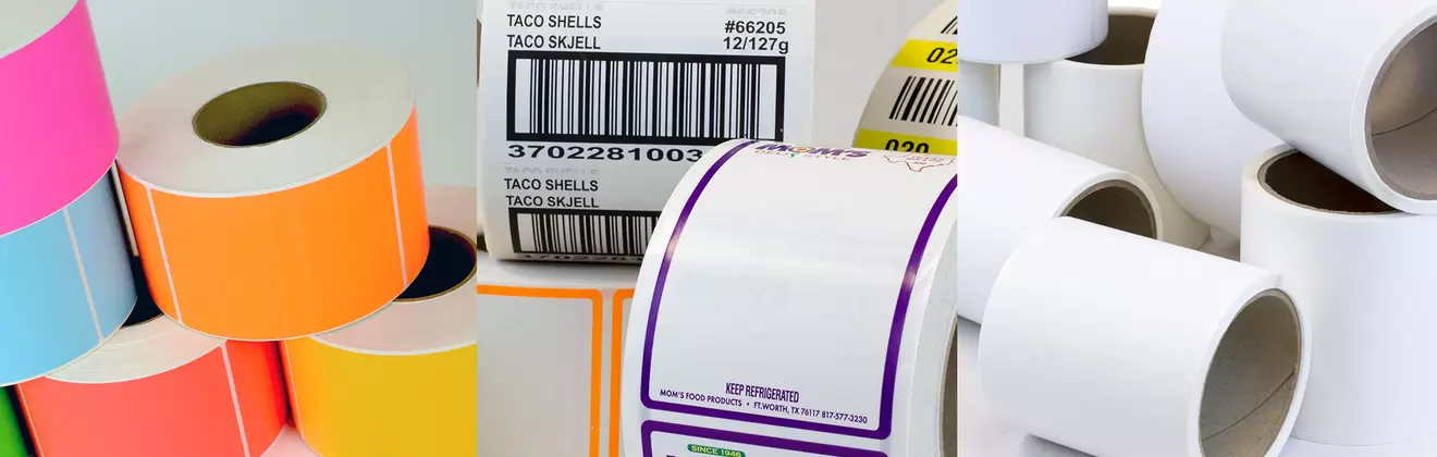 Sample Label Material Request Rolls of Labels