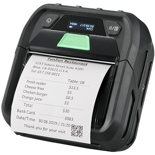 RE310 Left - Small Barcode Printer - Impresora de código de barras pequeña